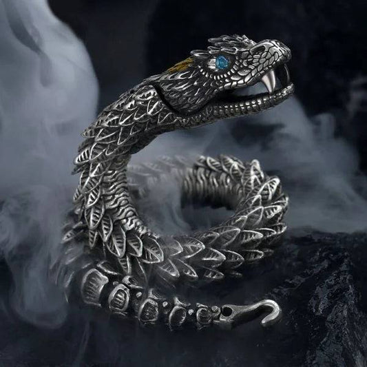 Sterling Silver Handmade Snake Chain Bracelet miracleimy