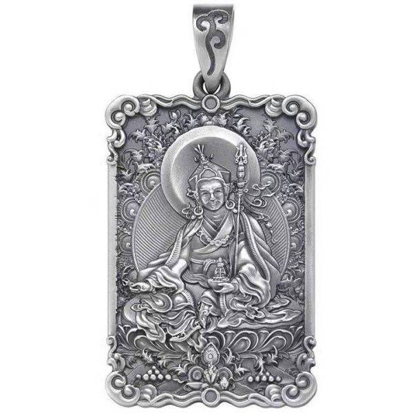 Sterling Silver Vintage Buddha Necklace - miracleimy